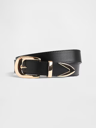 Vegan-Leather Belt | Gap Factory