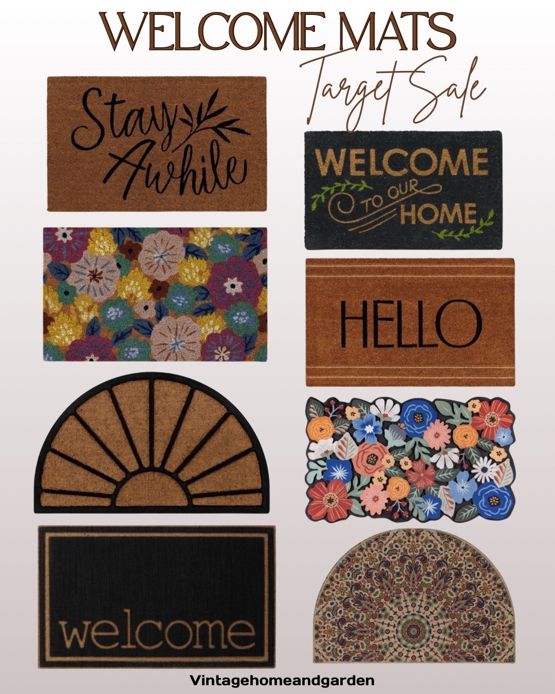 The simplest way to Update your entry for Summer is to add a new Welcome Mat!

#outdoormats
#outdoorentry
#outdoorsummerrefresh
#entryrefresh
#porchideas
#homedecor

#LTKSaleAlert #LTKHome #LTKSeasonal