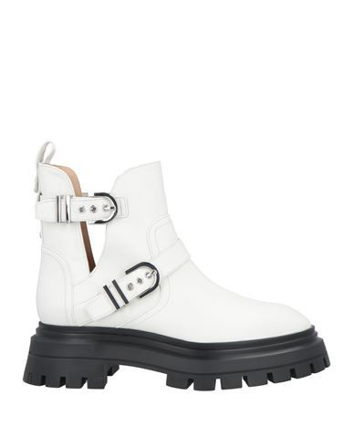 Stuart Weitzman Woman Ankle boots White Size 9.5 Leather | YOOX (US)