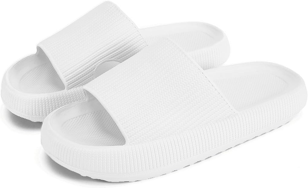 rosyclo Cloud Slippers for Women and Men, Pillow House Slippers Shower Shoes Indoor Slides Bathro... | Amazon (US)