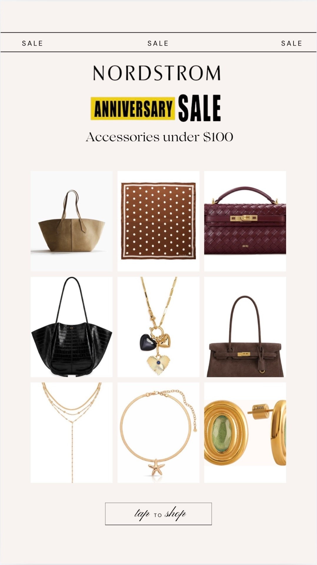 NSALE accessories- handbags and jewelry on sale #nsale #nordstromstyle

#LTKSeasonal #LTKSaleAlert