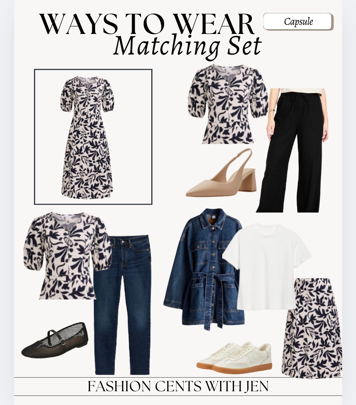 Spring capsule packing list - outfit ideas 


Spring packing
Carryon packing 
Carryon packing tips
Spring capsule wardrobe
Packing list
Spring packing list

