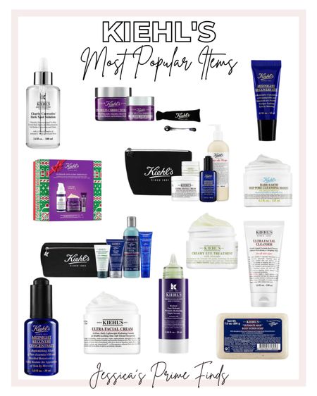 Kiehl’s favorite skincare products - moisturizer facial oil skincare kits gift sets and more 

#LTKsalealert #LTKSale #LTKbeauty