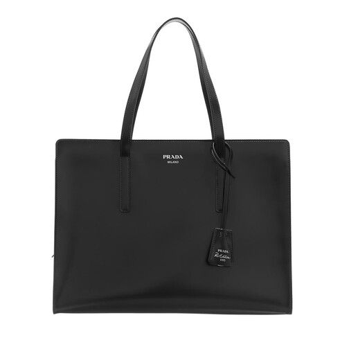 Prada Re-Edition 1995 Handle Bag Brushed Leather Black | Tote | fashionette | Fashionette (DE)