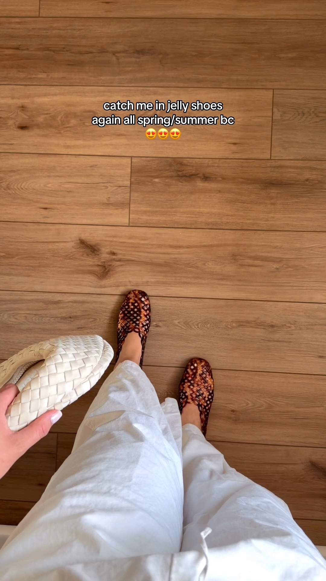 Obsessed with jelly shoes for this spring & summer 🤎🤎 @Steve Madden US 

#LTKootd #LTKSeasonal