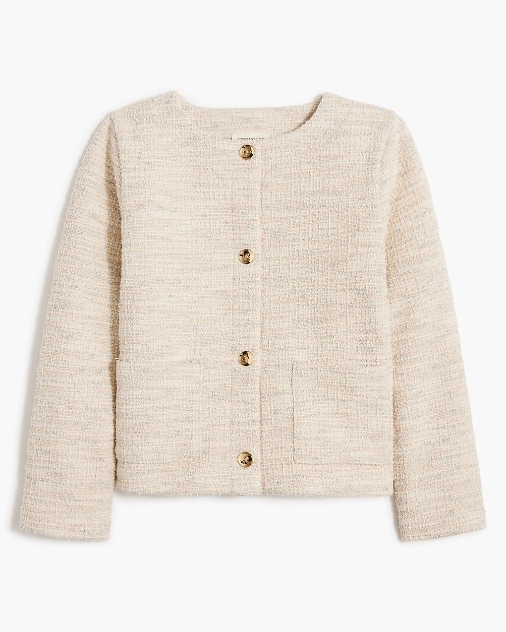 Girls' shimmer tweed lady jacket | J.Crew Factory
