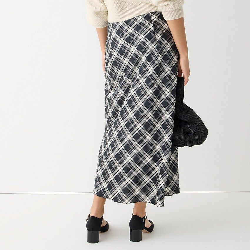 Gwyneth slip skirt in Berkshire plaid | J.Crew US