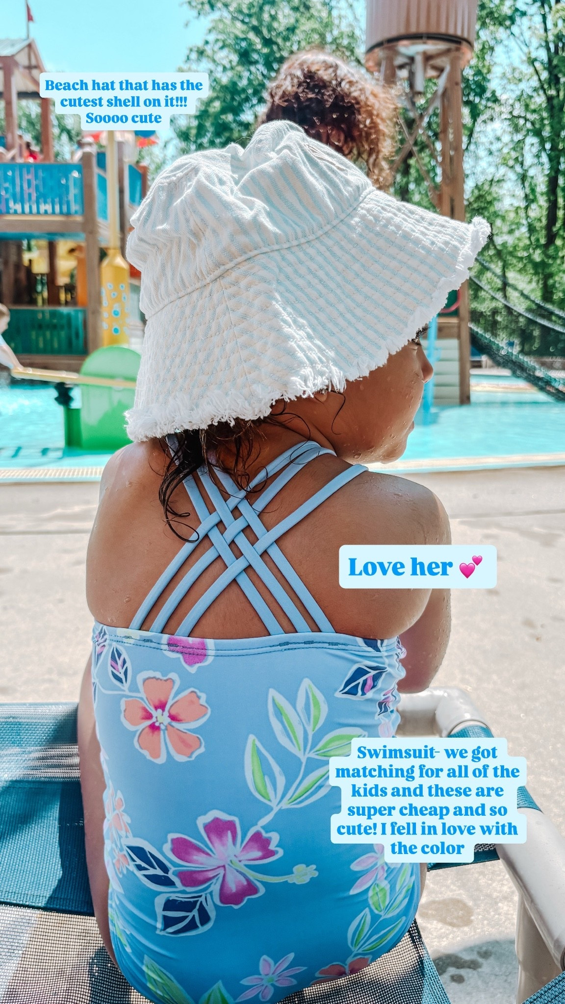 Swimsuit - matching for all the kids

Shell swim bucket hat! Loveee

#LTKootd #LTKSwim #LTKKids