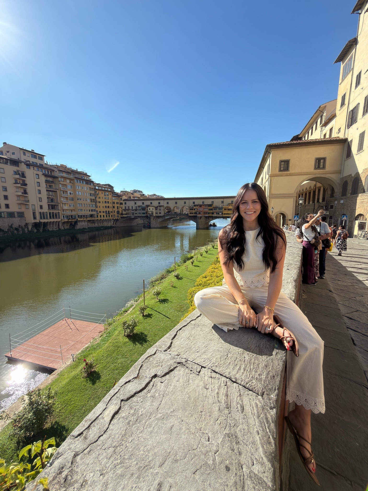 The cutest and comfiest two piece linen set I wore around Florence, wearing a medium 🇮🇹

#LTKSeasonal #LTKootd #LTKvlog