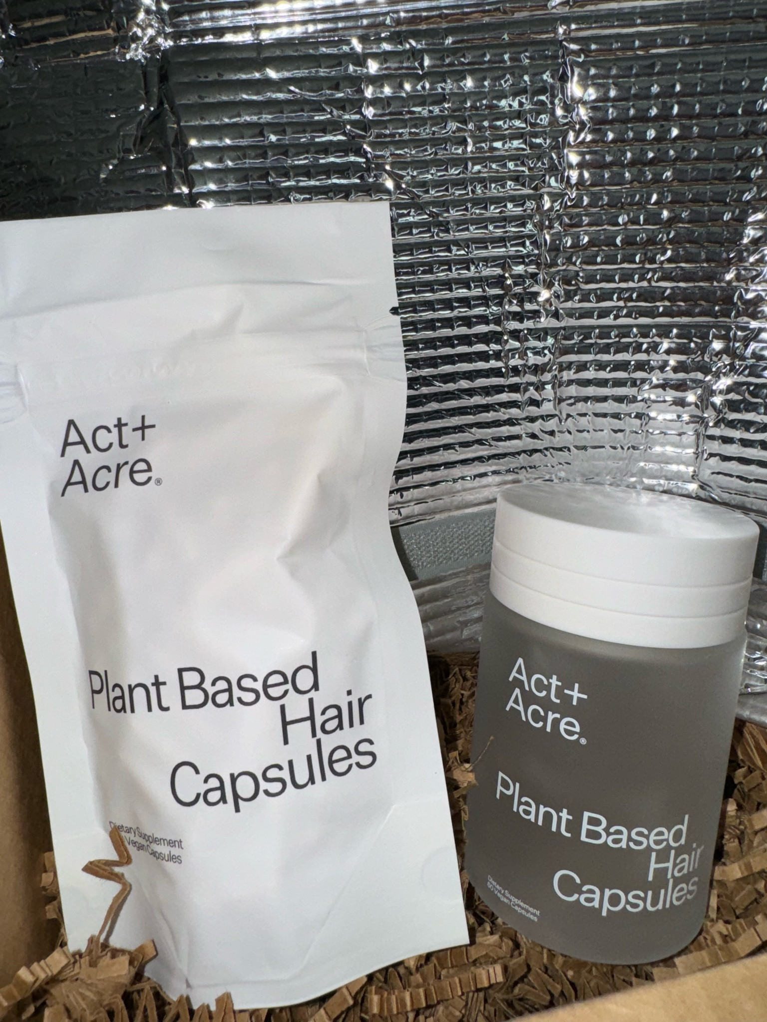 Plant based hair capsules 