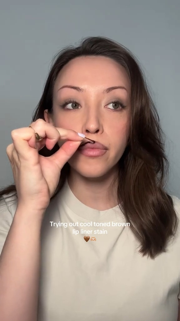Trying out brown lip liner stain - the shade is 05 clover 🤎🤎

#LTKeurope #LTKbeauty