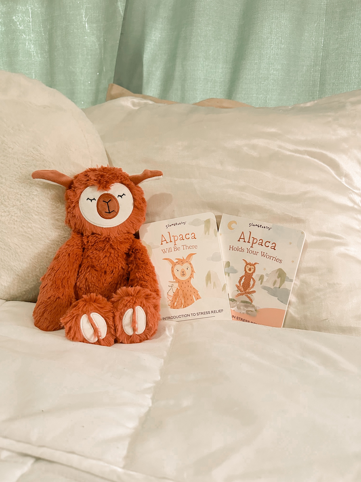 Slumberkins Alpaca series - lessons on stress relief and anxiety management 

#LTKFamily #LTKKids #LTKGiftGuide