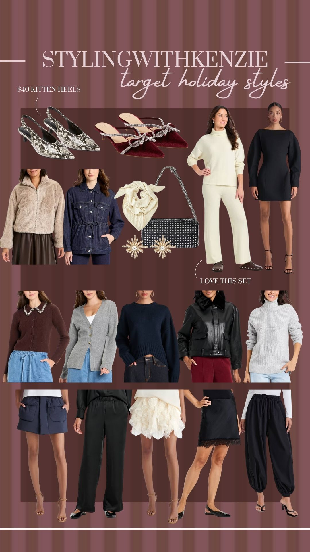 TARGET HOLIDAY STYLES 

 #LTKHoliday #LTKSeasonal #LTKFindsUnder50
