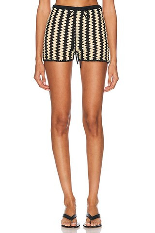By Malene Birger Dor Short in Black & White | FWRD | FWRD 
