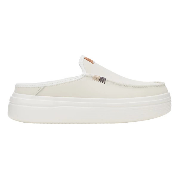 Women's HEYDUDE Austin Lift Classic Loafers Regular 7 White | Scheels