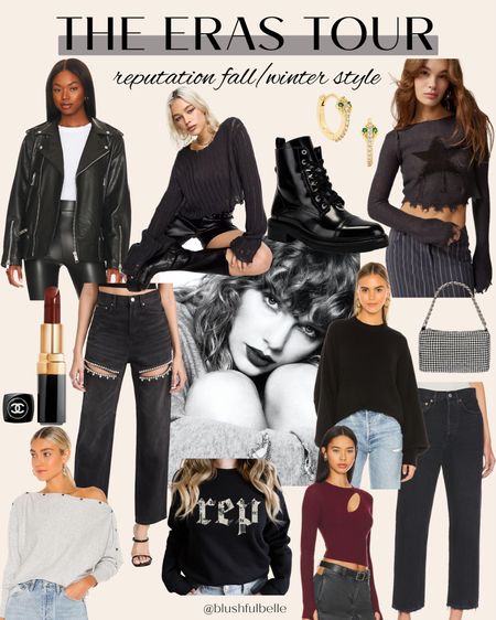 For the swifties that are attending a cold weather show & want the Rep vibes 🖤🐍 

Eras Tour Reputation outfit inspo 

#LTKparties #LTKFestival #LTKstyletip