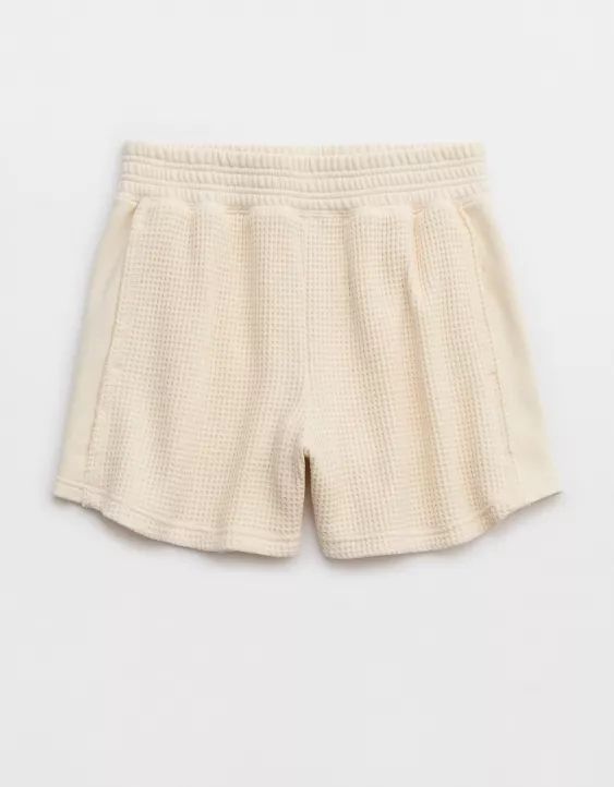 Aerie High Waisted Waffle Short | American Eagle Outfitters (US & CA)