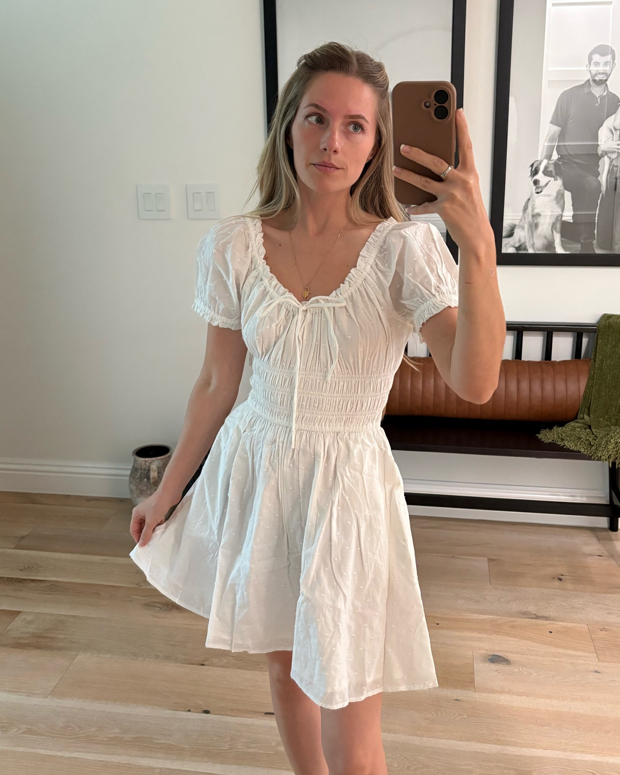 Summer is for little white dresses 🤍 got a XSP in this!

#LTKootd #LTKSaleAlert #LTKPetite