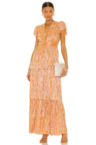 Sabina Musayev Maze Dress in Mandarin from Revolve.com | Revolve Clothing (Global)