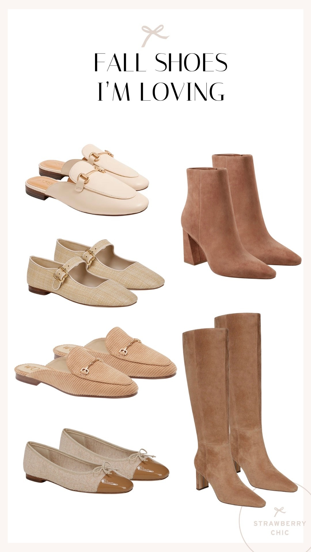 These neutral fall shoes are perfect for elevating your wardrobe with versatile, everyday options. From classic loafers and suede knee-high boots to chic ballet flats and cozy mules, these styles pair effortlessly with jeans, trousers, or dresses. A must-have fall shoe guide for anyone looking for polished, comfortable, and wearable options this season.

#LTKStyleTip #LTKShoeCrush #LTKSeasonal