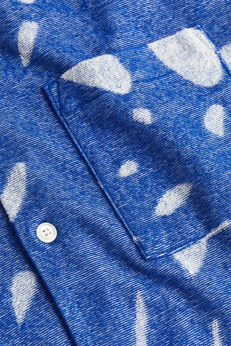 Regular Fit Terry Resort Shirt | H&M (US + CA)