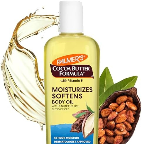Palmer's Cocoa Butter Moisturizing Body Oil with Vitamin E, Radiant Looking Glow and Skin Hydrati... | Amazon (US)
