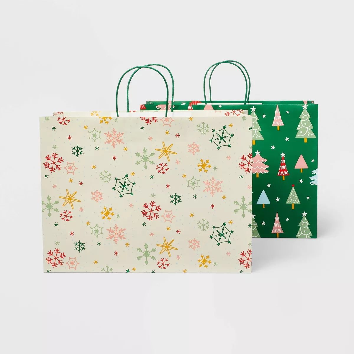 Assorted Gifts Bags 2pk - Christmas - Spritz™ | Target