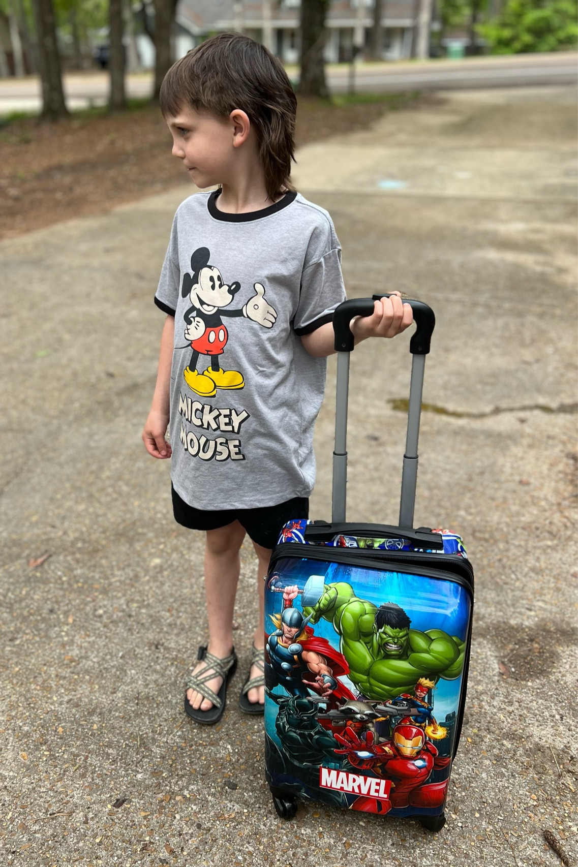We are counting down the days until we go to Disney it’s all of ours first time! The Boys are set with their marvel suitcases and Mickey shirts from Target! 

#LTKkids #LTKtravel #LTKxTarget