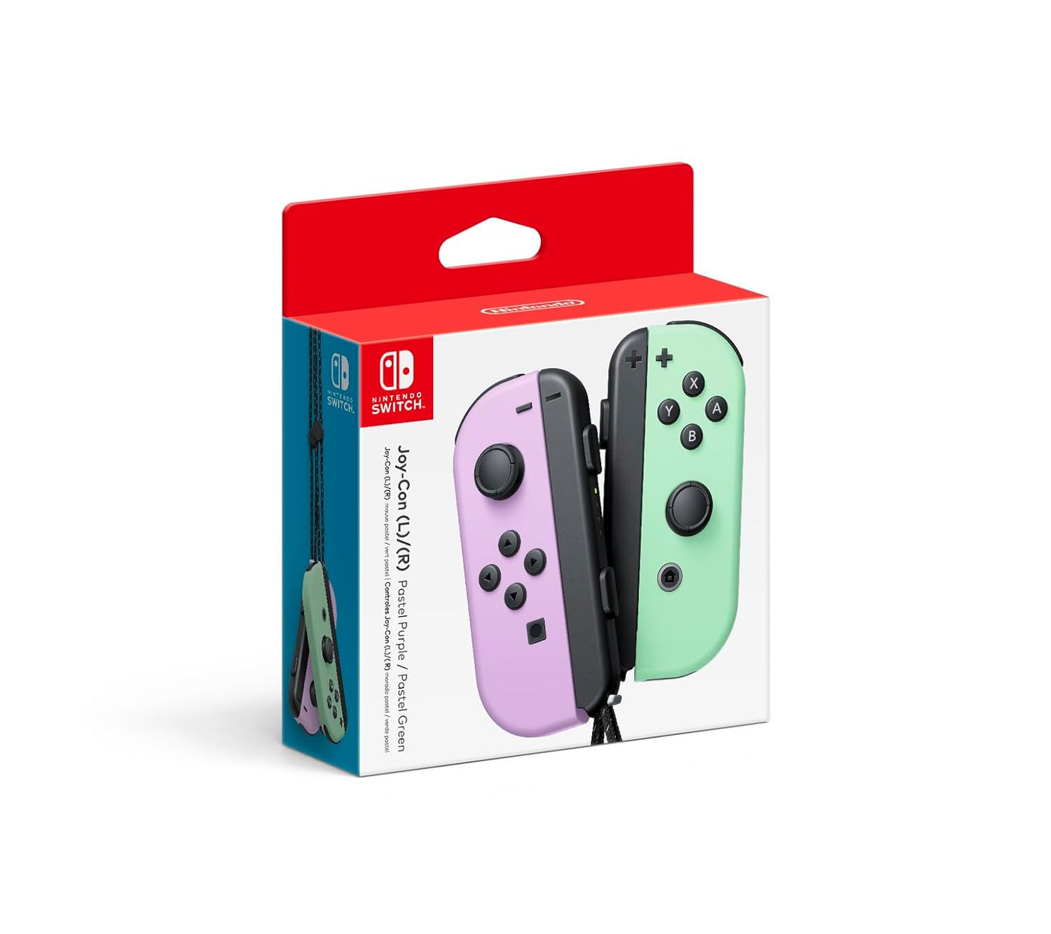 Nintendo Joy-Con (L)/(R) - Pastel Purple/Pastel Green | Amazon (US)