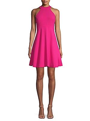 Trina Turk Women's Caroline Pink Mini Dress - Pink - Size 4 | Saks Fifth Avenue