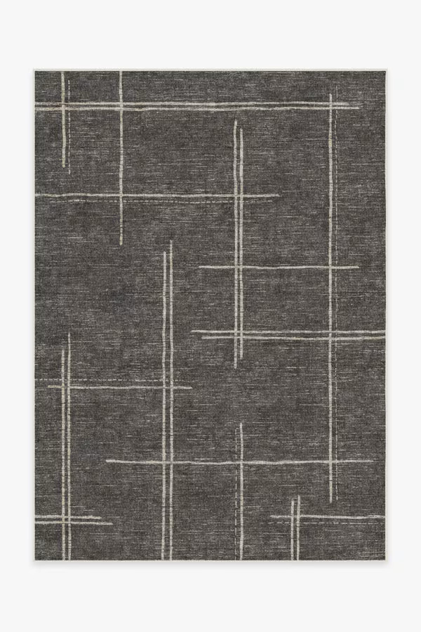 Stellan Charcoal Rug | Ruggable | Ruggable