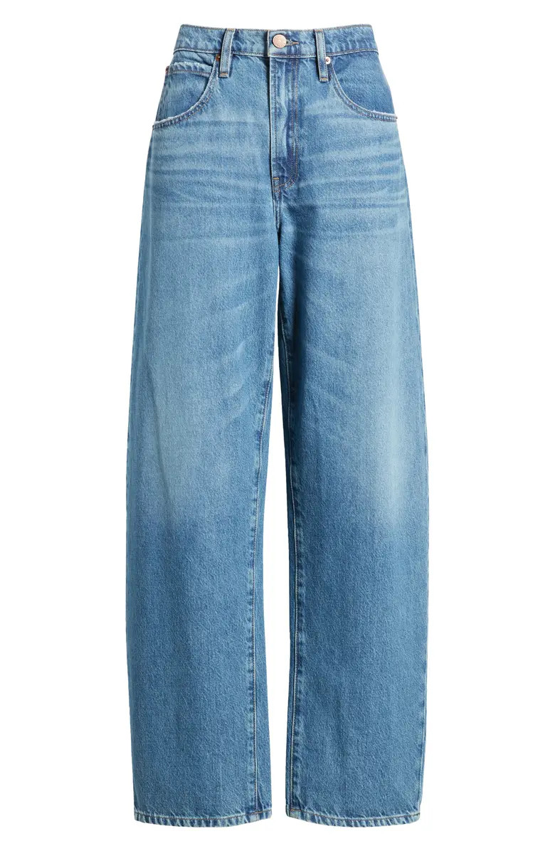 Low Slung Barrel Leg Jeans | Nordstrom