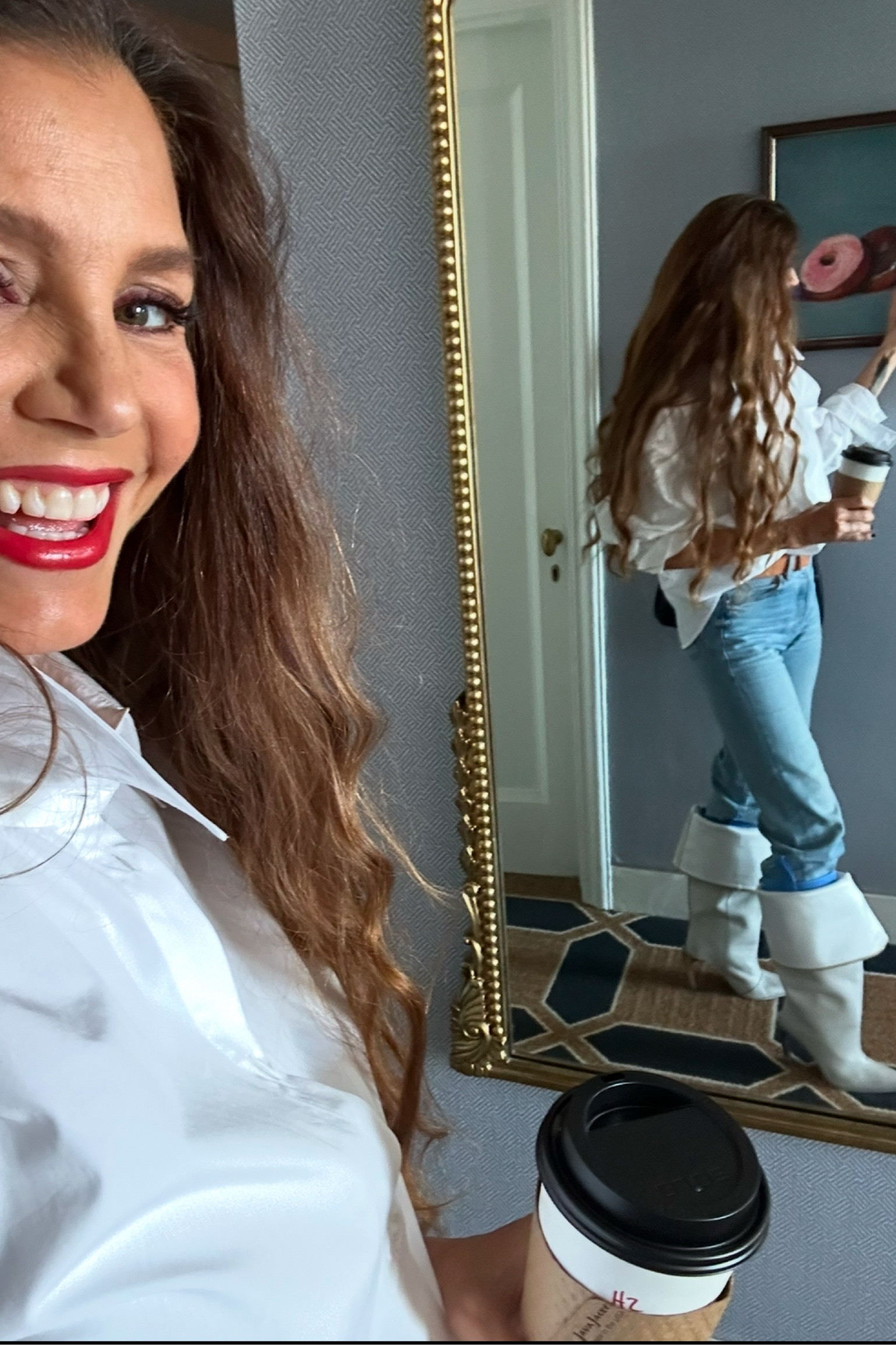 Fun Con outfit which rolls into anything after with a top coat, not pictured. These boots got a lot of attention and worth it. I walked a con mile in them. Didn’t skip a beat. 
As for the white collared shirt, went on line and bought 2 more! Highly recommend. 


#LTKWorkwear