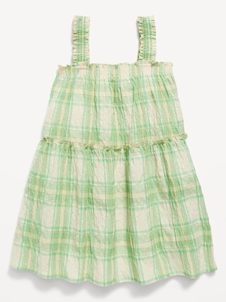 Sleeveless Ruffled Swing Dress for Toddler Girls | Old Navy (US)