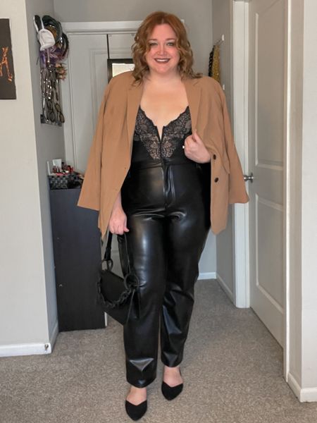 Black & camel, lace & [faux] leather.. both iconic duos. 

Tara15 for 15% off at Popilush 

Plus size date night outfit 

#LTKmidsize #LTKplussize #LTKstyletip