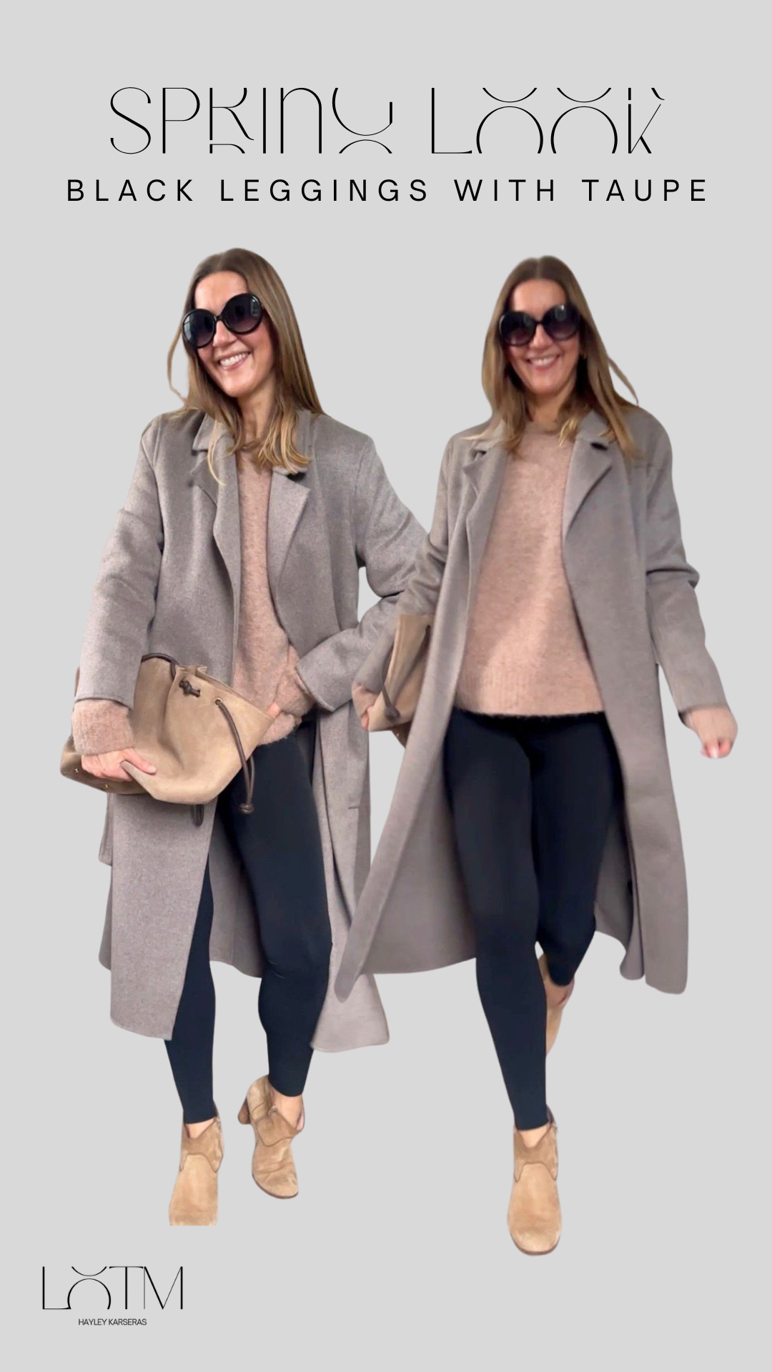 Another great way to wear leggings. With camel/tan tones! 
The bag is old season from Tu at Sainsbury's.  

 #LTKspring #LTKeurope #LTKstyletip