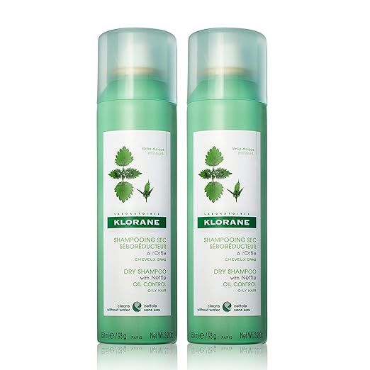 Klorane Dry Shampoo with Nettle for Oily Hair and Scalp, Regulates Oil Production, Paraben & Sulf... | Amazon (US)