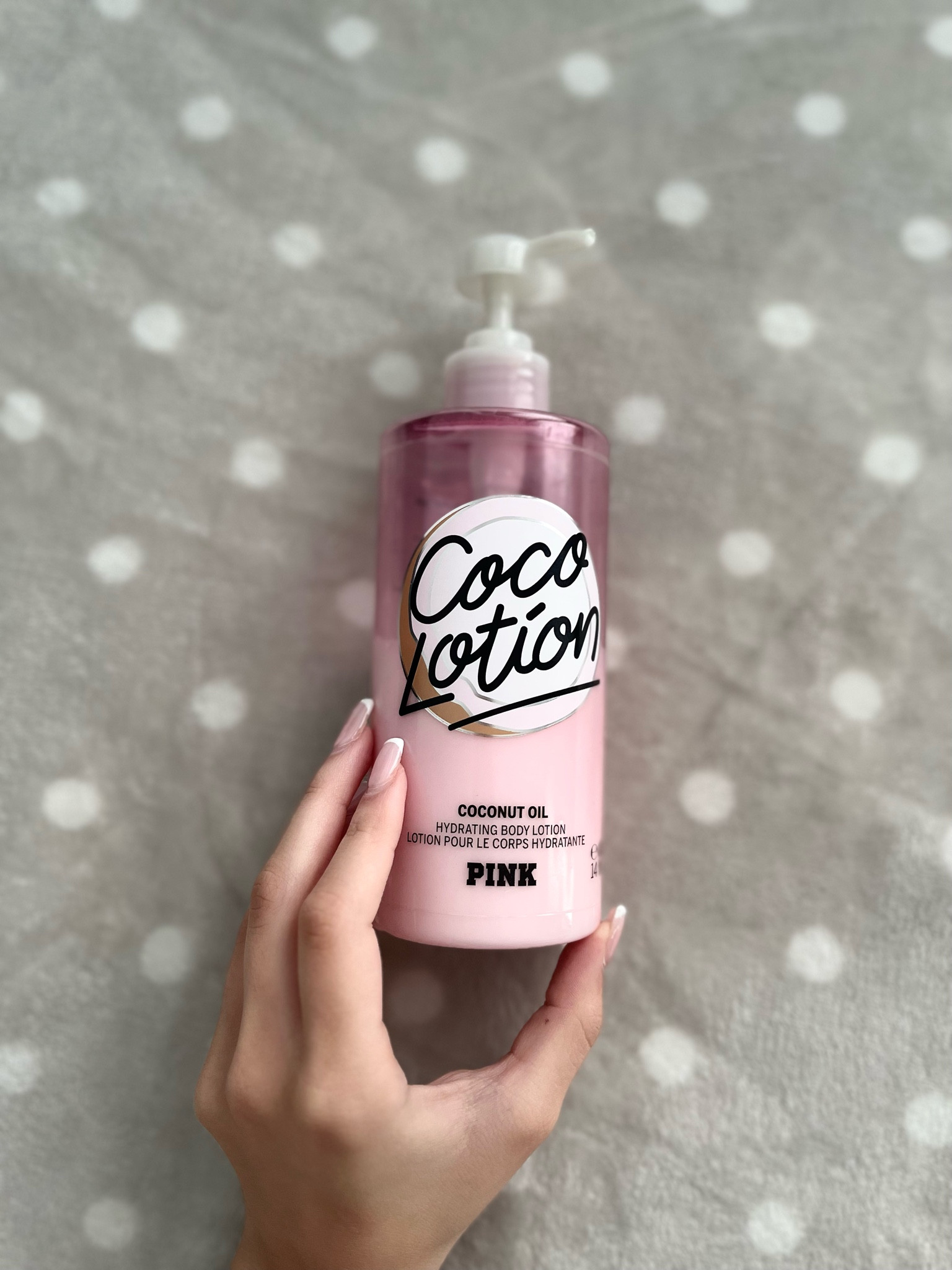 Coconut scented body lotion from pink has a deal of 2/for $22 and makes your skin so soft!! 
#lotion #bodybutter #lotionfromvs #favlotion #forskin #skin #skincare #bestforskin #pink #pinkpilates #giftsforher

#LTKunder50 #LTKsalealert #LTKFind