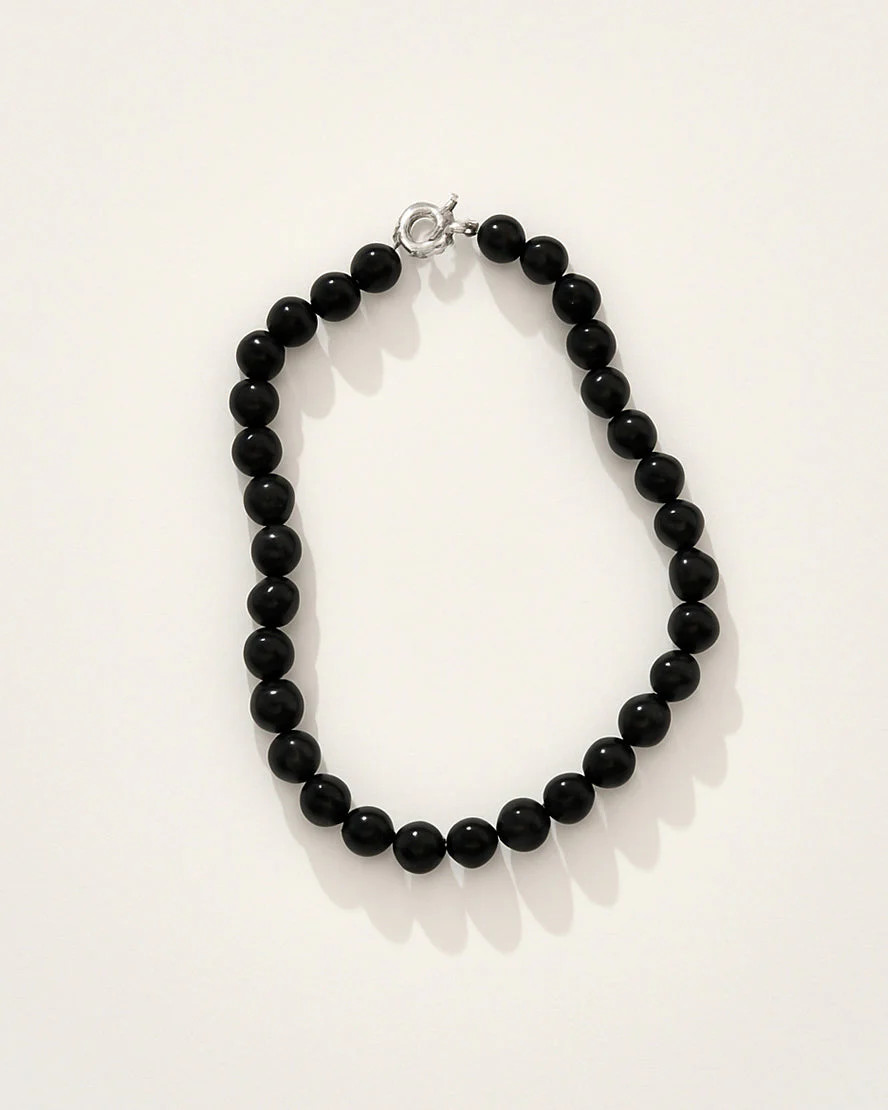 Tuscany Necklace in Black | Reliquia Collective & Blanca
