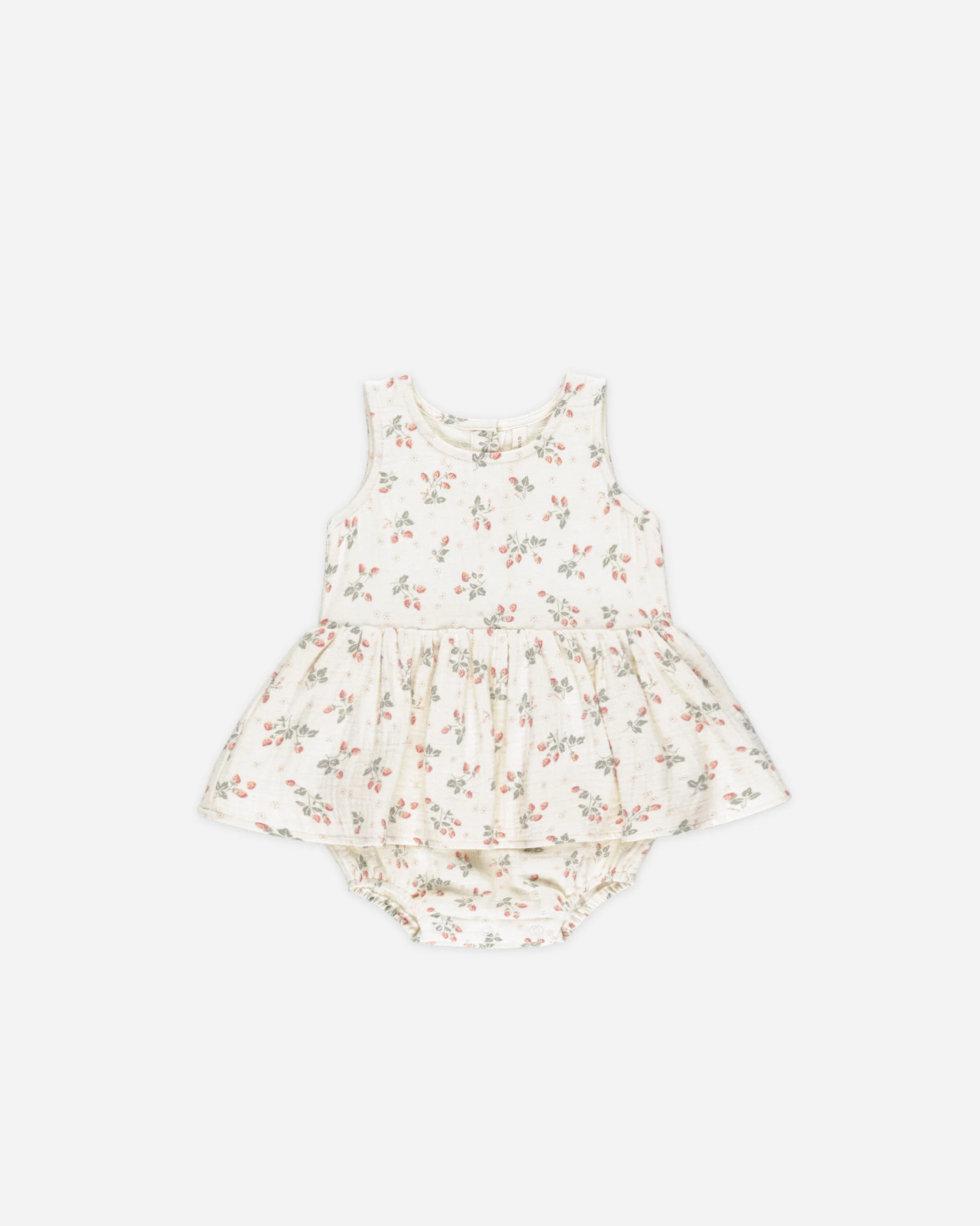 Skirted Tank Romper || Strawberries | Rylee + Cru