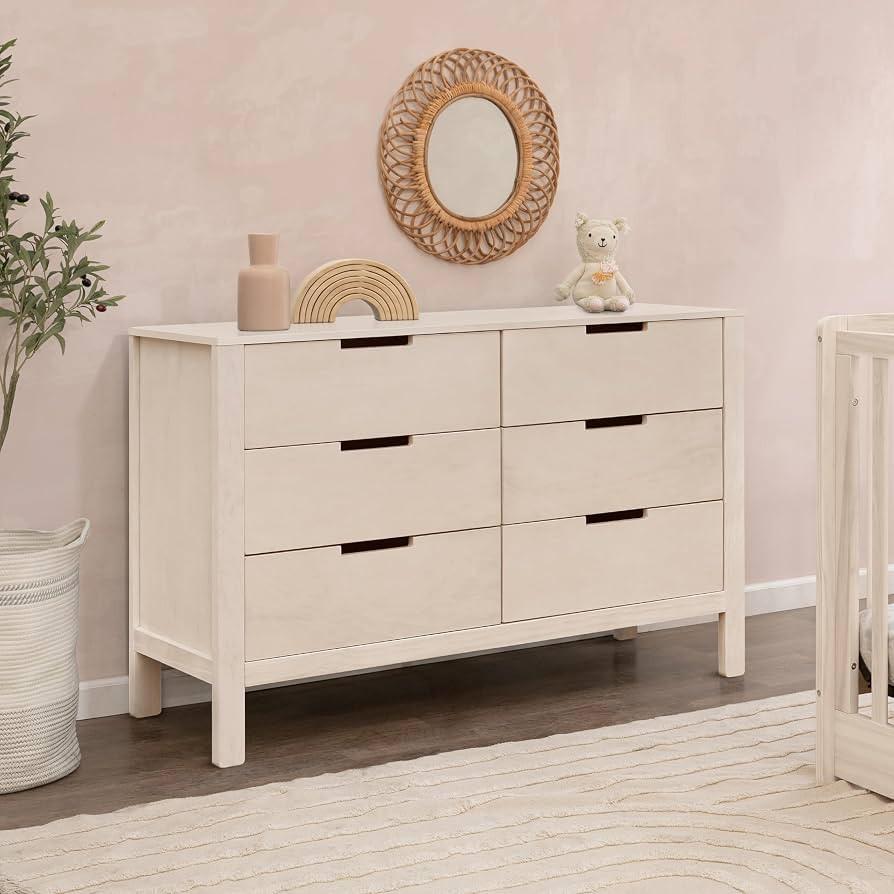Carter's by Colby 6-Drawer Baby Dresser for Bedroom - Kids Dresser for Boys & Girls - Double Ches... | Amazon (US)