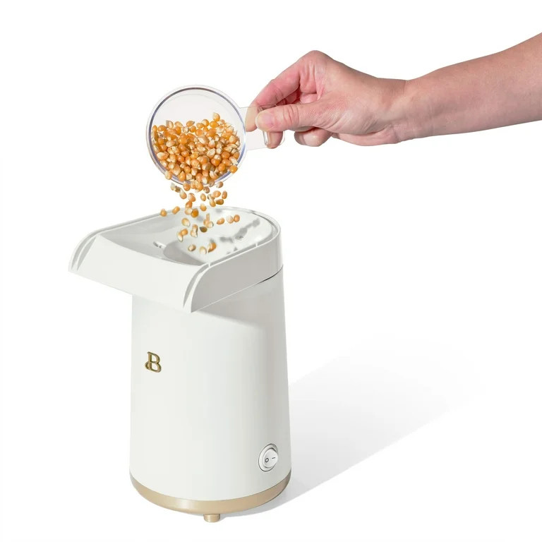 Beautiful Hot Air Popcorn Maker, White Icing by Drew Barrymore | Walmart (US)