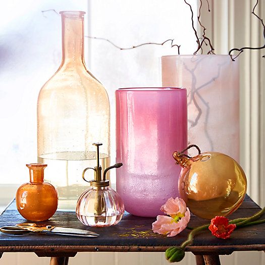 Sanded Color Glass Vase | Terrain