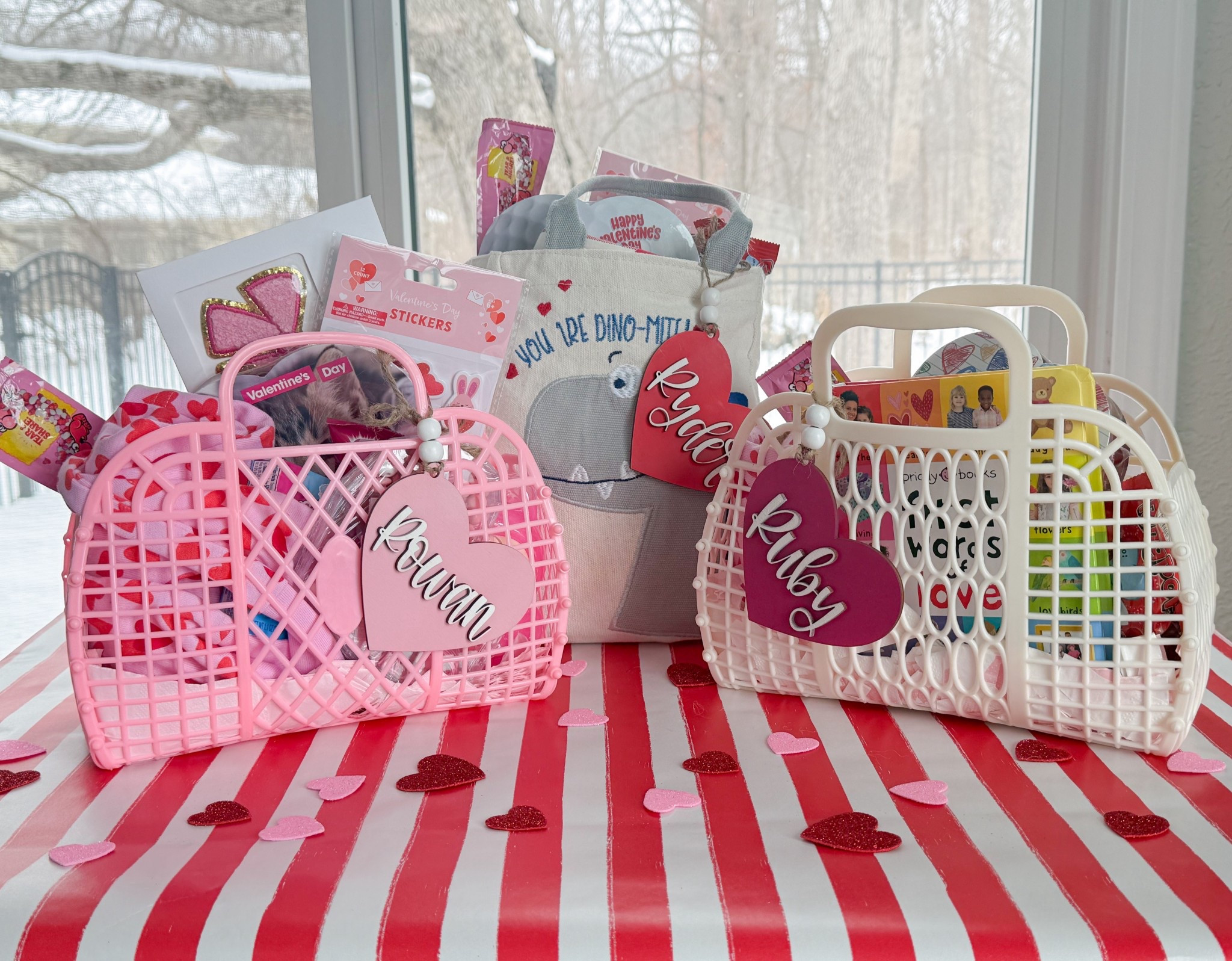 Valentines Day love baskets for boys and girls 

#LTKValentine #LTKmomlife #LTKKids