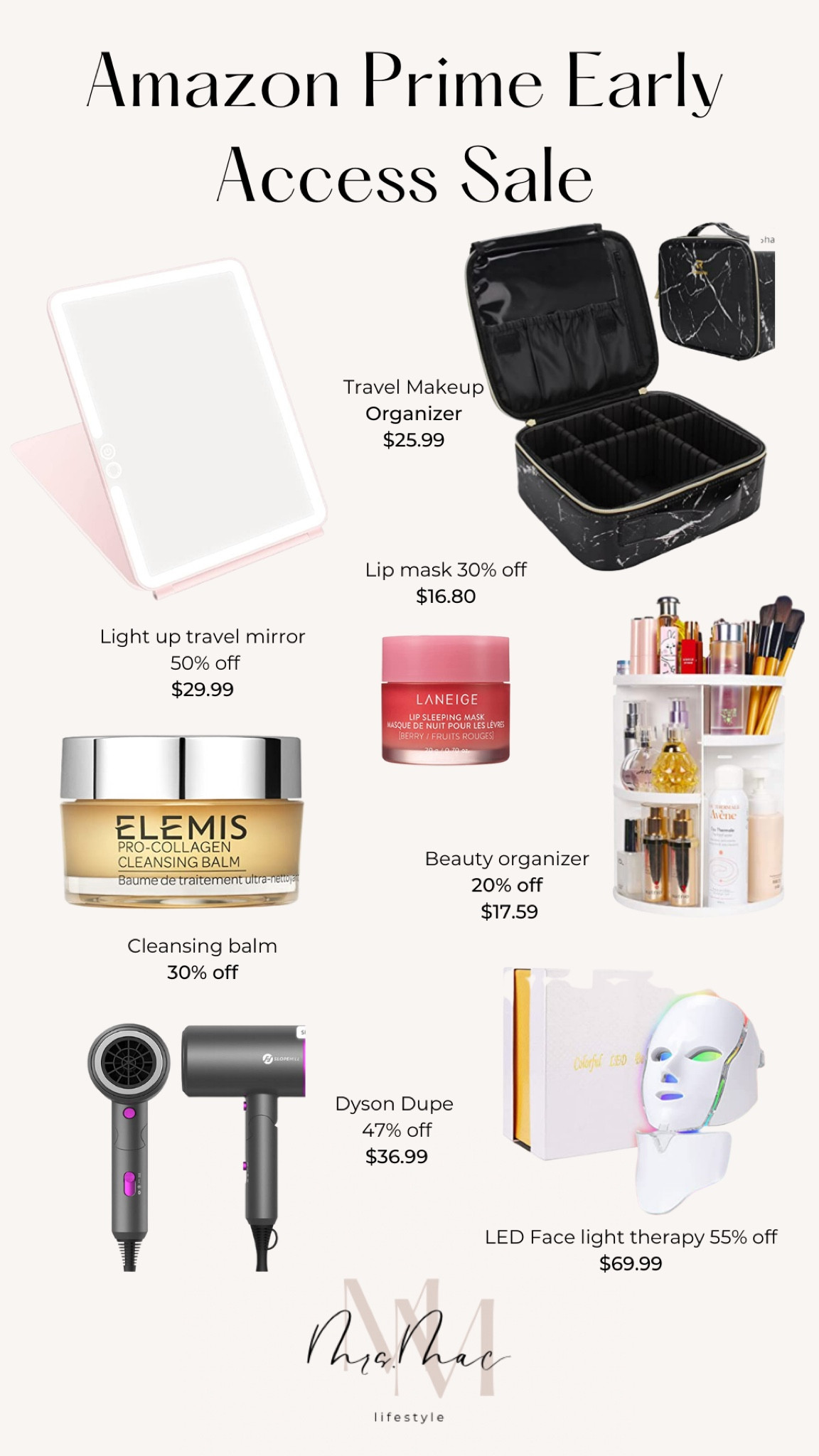 Amazon prime early access sale.
Beauty.
Makeup.
Hair dryer.
Amazon.


#LTKsalealert #LTKunder100