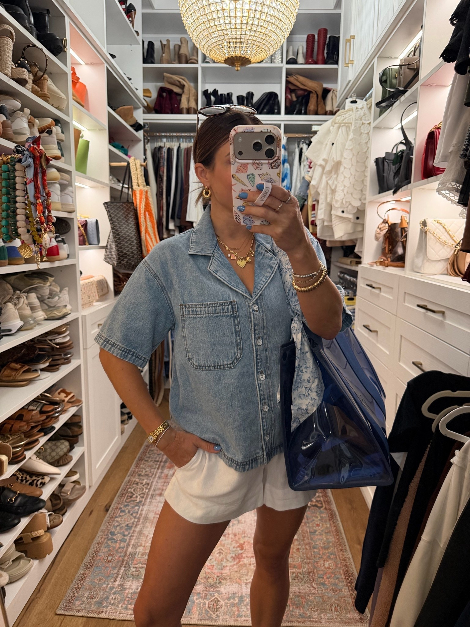 Easy Target look! Fit is tts // I’m in a small top and xs shorts

#LTKOver40 #LTKmomlife #LTKootd