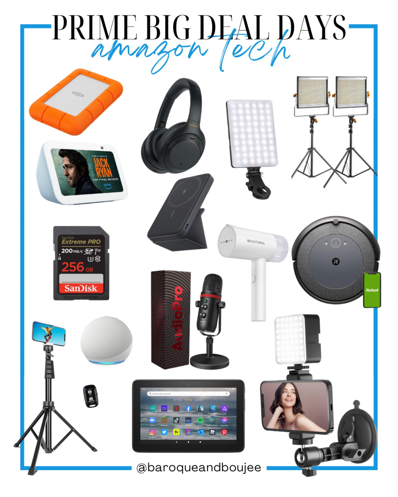 It’s Amazon Prime Deal Day and here are some must-haves that you won’t want to miss ! 

Amazon finds, content creator tools , Amazon Tech finds , Amazon gadgets, Amazon electronics, Amazon finds 2023, Amazon must haves , 

#LTKxPrime #LTKsalealert #LTKfindsunder100