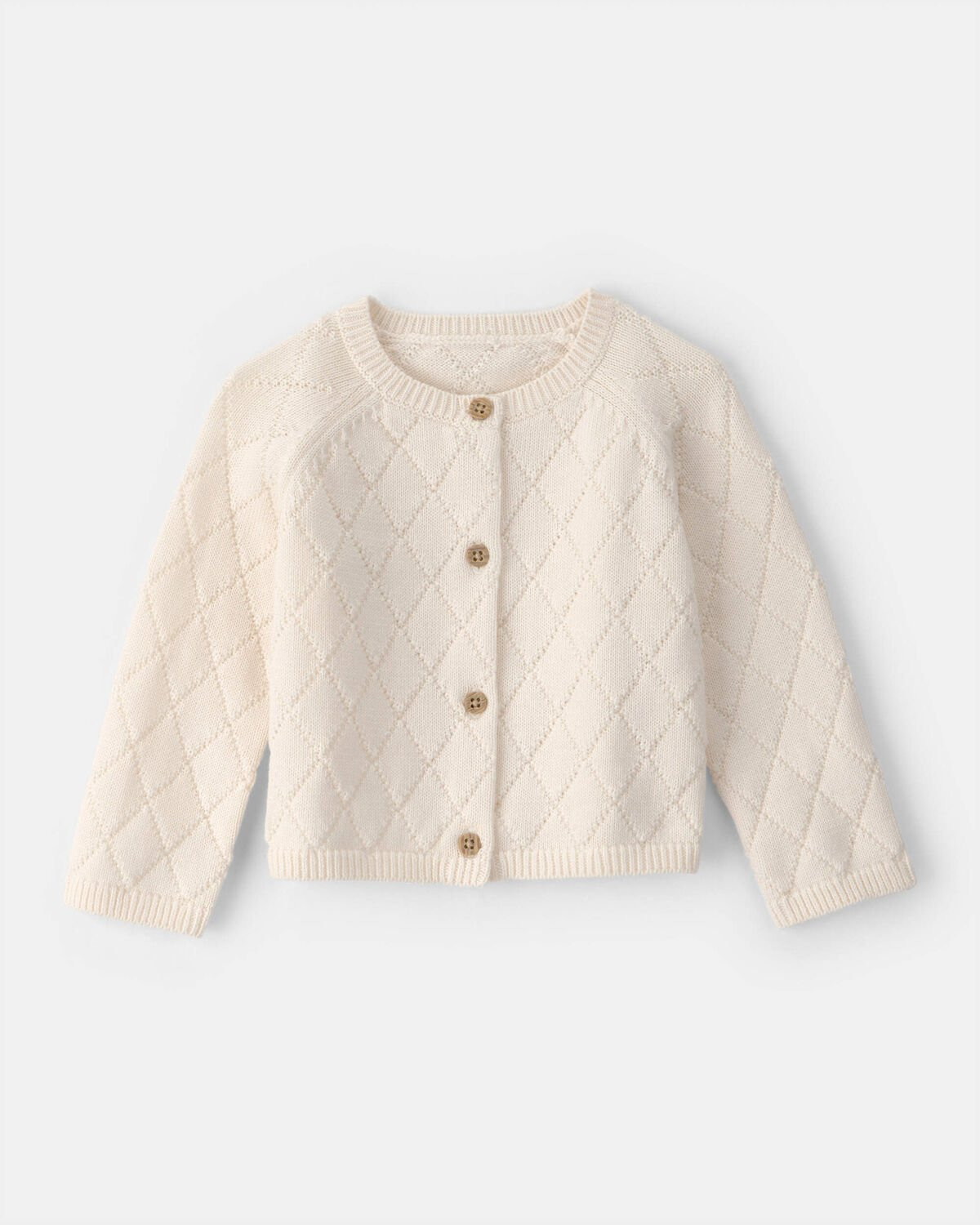 Baby Girl Cardigan Sweater - Cream | Carter's Inc