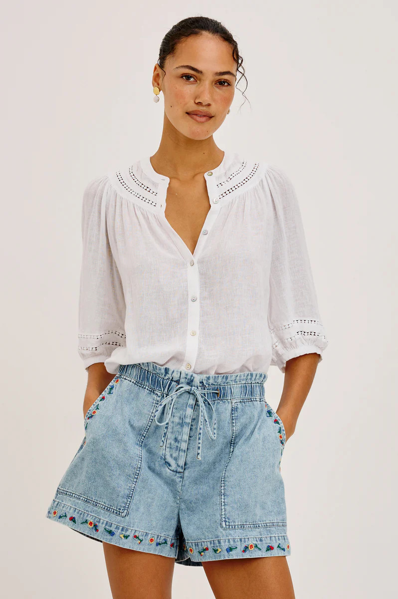THEIA SHIRT - WHITE | Rails