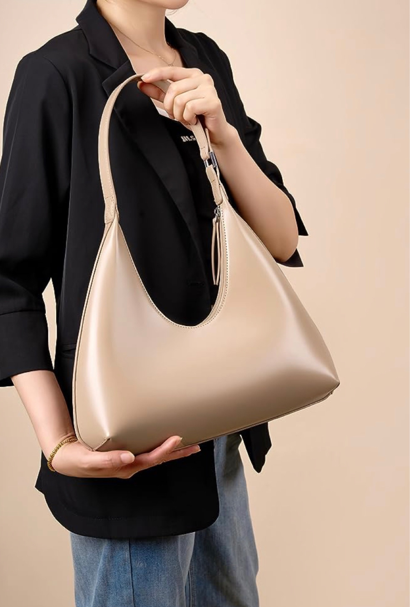 Crescent Shoulder Handbag - Wild Fable™ Tan